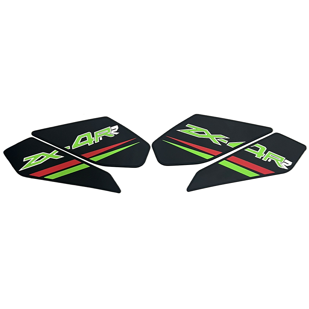 Tankcavas Motorcycle Tank Pad Protector Kit Sticker Anti Slip Fuel Tank Pad 3D Side Gas Knee Grip Traction Pads For Kawasaki Ninja ZX6R ZX-6R 2024-Tankcanvas