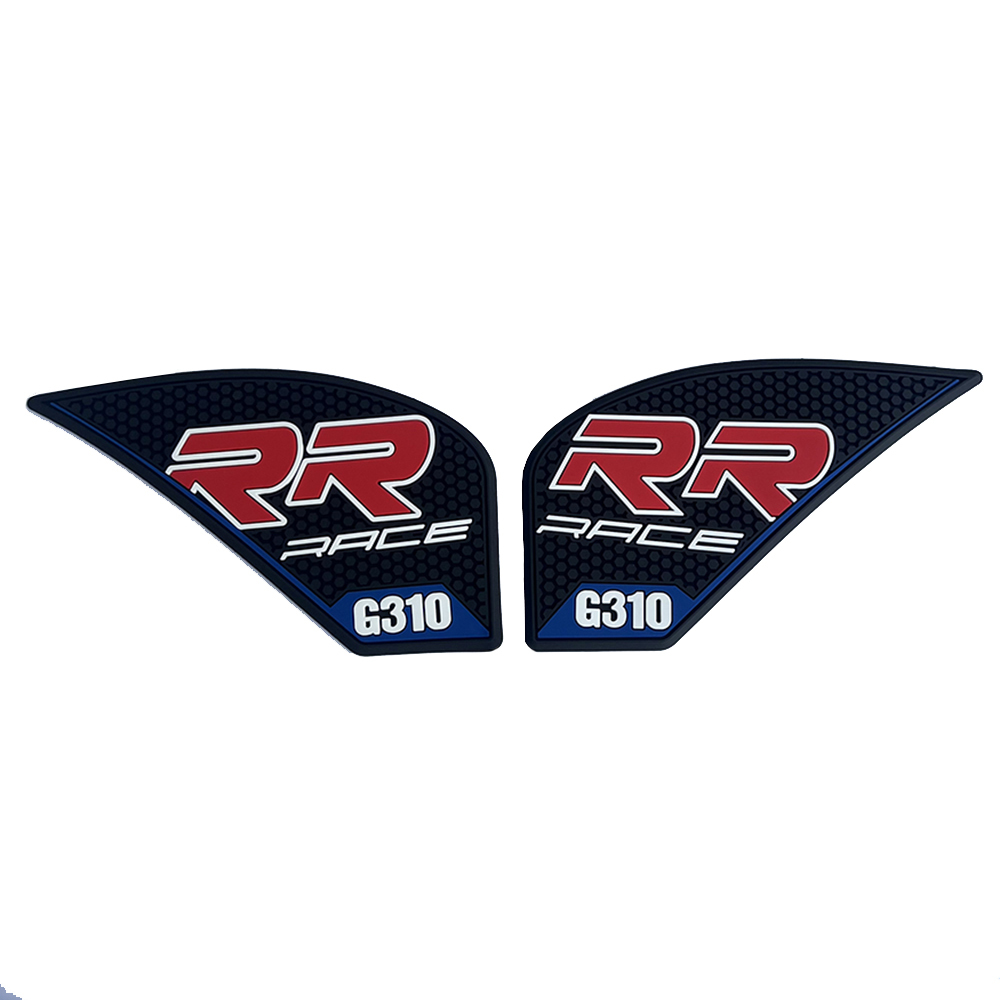 Motorcycle Tank Pad Protector Kit Anti-Slip Side Knee Grip Traction Fuel Tank Stickers Fit For BMW G310 RR Decorative Sticker-Tankcanvas