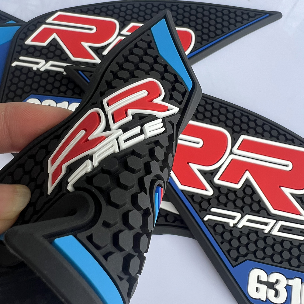 Motorcycle Tank Pad Protector Kit Anti-Slip Side Knee Grip Traction Fuel Tank Stickers Fit For BMW G310 RR Decorative Sticker-Tankcanvas