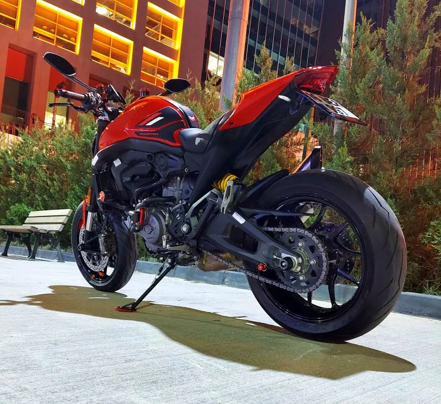 Tankcanvas Motorcycle Tank pad Protector kit For DUCATI MONSTER 937 SP 2021-2023 Tank Grips-Tankcanvas