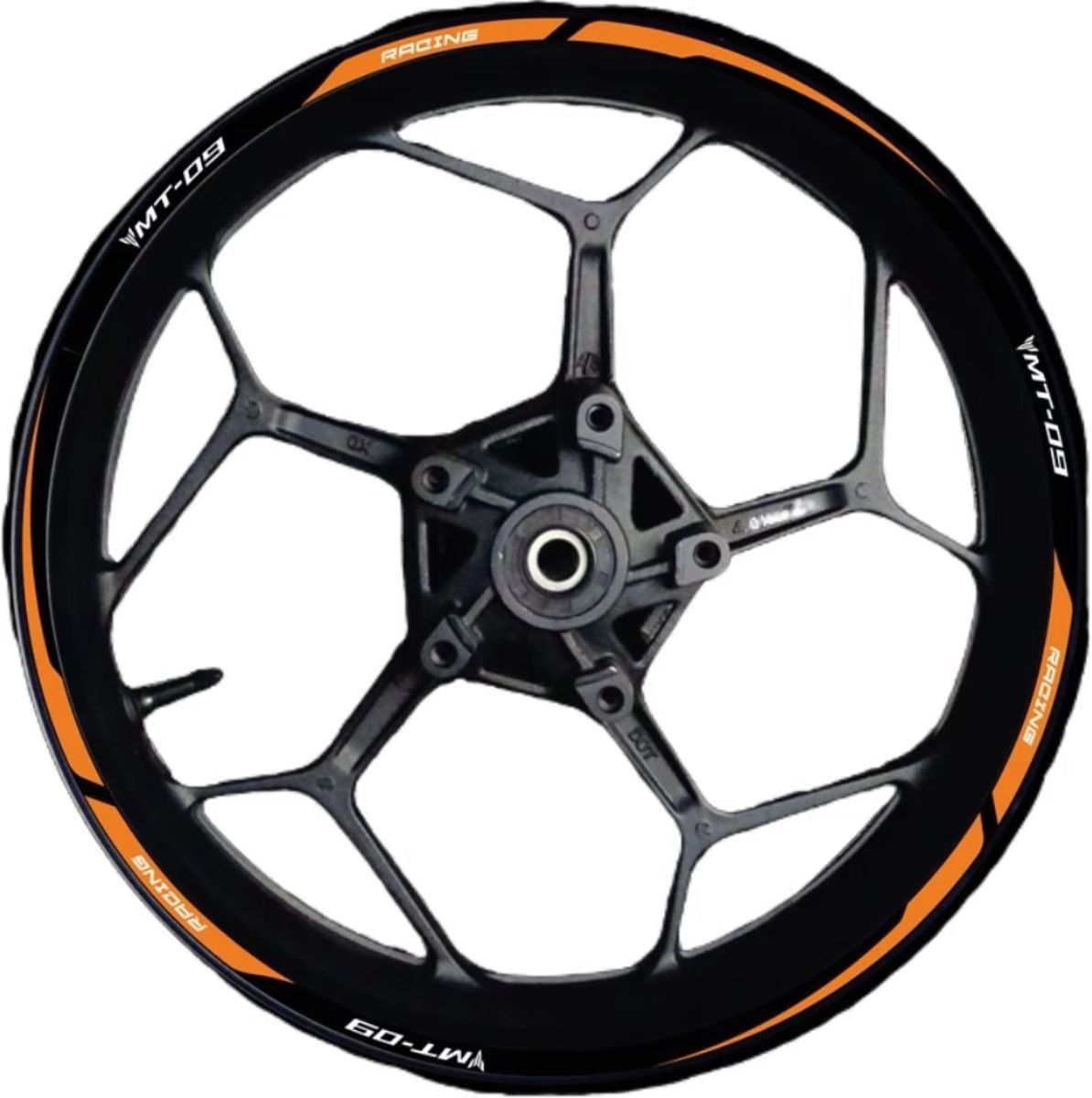 Tankcanvas For Yamaha motorcycle motorcycle MT-09 wheel rims rims waterproof reflective stickers decals-Tankcanvas