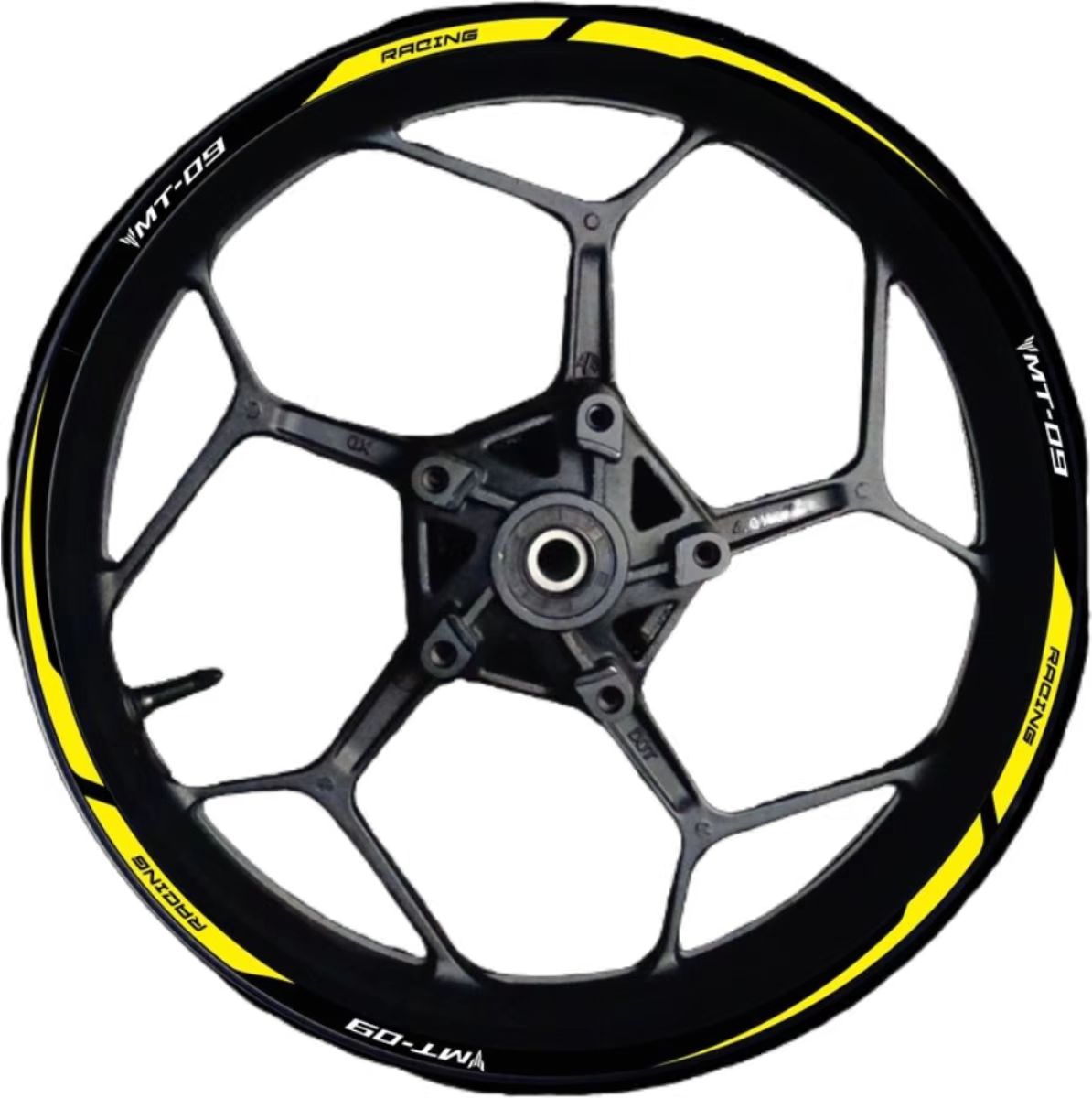 Tankcanvas   For Yamaha motorcycle motorcycle MT-09 wheel rims rims waterproof reflective stickers decals-Tankcanvas