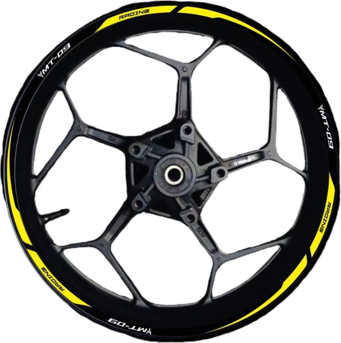 Tankcanvas For Yamaha motorcycle motorcycle MT-09 wheel rims rims waterproof reflective stickers decals-Tankcanvas