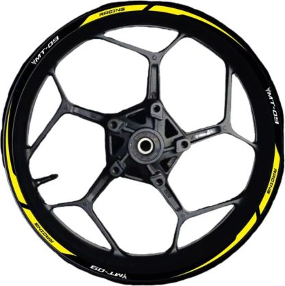 Tankcanvas   For Yamaha motorcycle motorcycle MT-09 wheel rims rims waterproof reflective stickers decals-Tankcanvas