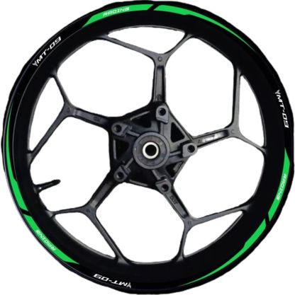 Tankcanvas   For Yamaha motorcycle motorcycle MT-09 wheel rims rims waterproof reflective stickers decals-Tankcanvas