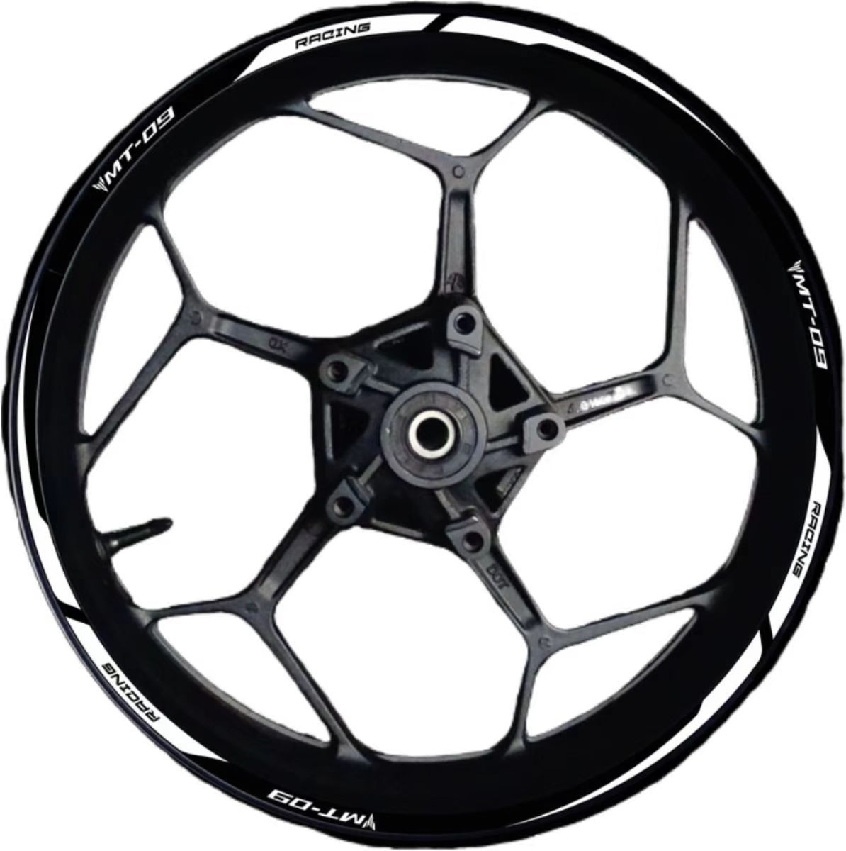 Tankcanvas For Yamaha motorcycle motorcycle MT-09 wheel rims rims waterproof reflective stickers decals-Tankcanvas