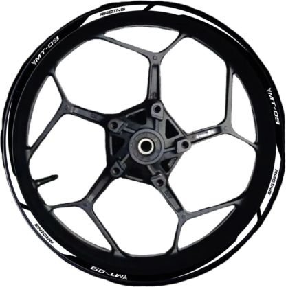 Tankcanvas   For Yamaha motorcycle motorcycle MT-09 wheel rims rims waterproof reflective stickers decals-Tankcanvas