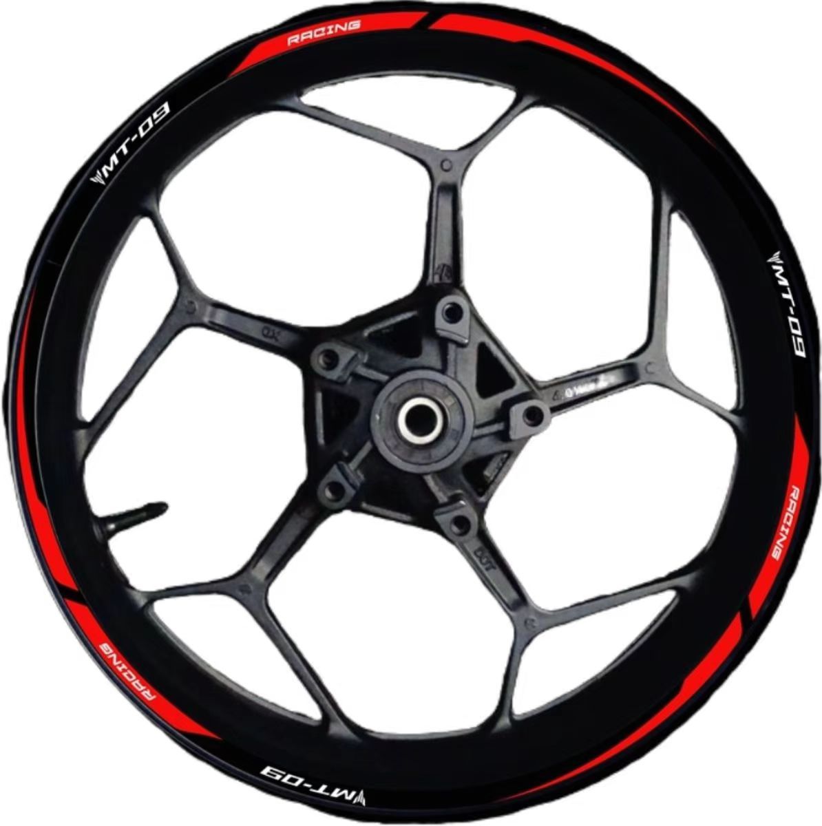 Tankcanvas For Yamaha motorcycle motorcycle MT-09 wheel rims rims waterproof reflective stickers decals-Tankcanvas