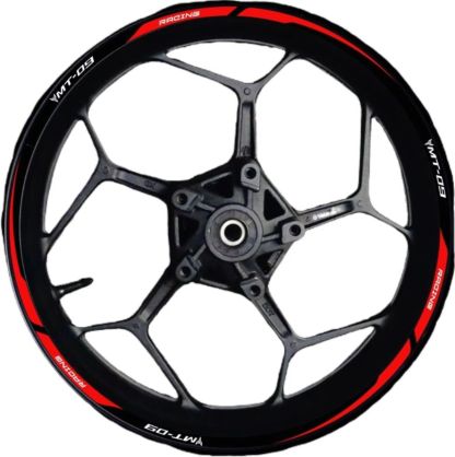 Tankcanvas   For Yamaha motorcycle motorcycle MT-09 wheel rims rims waterproof reflective stickers decals-Tankcanvas