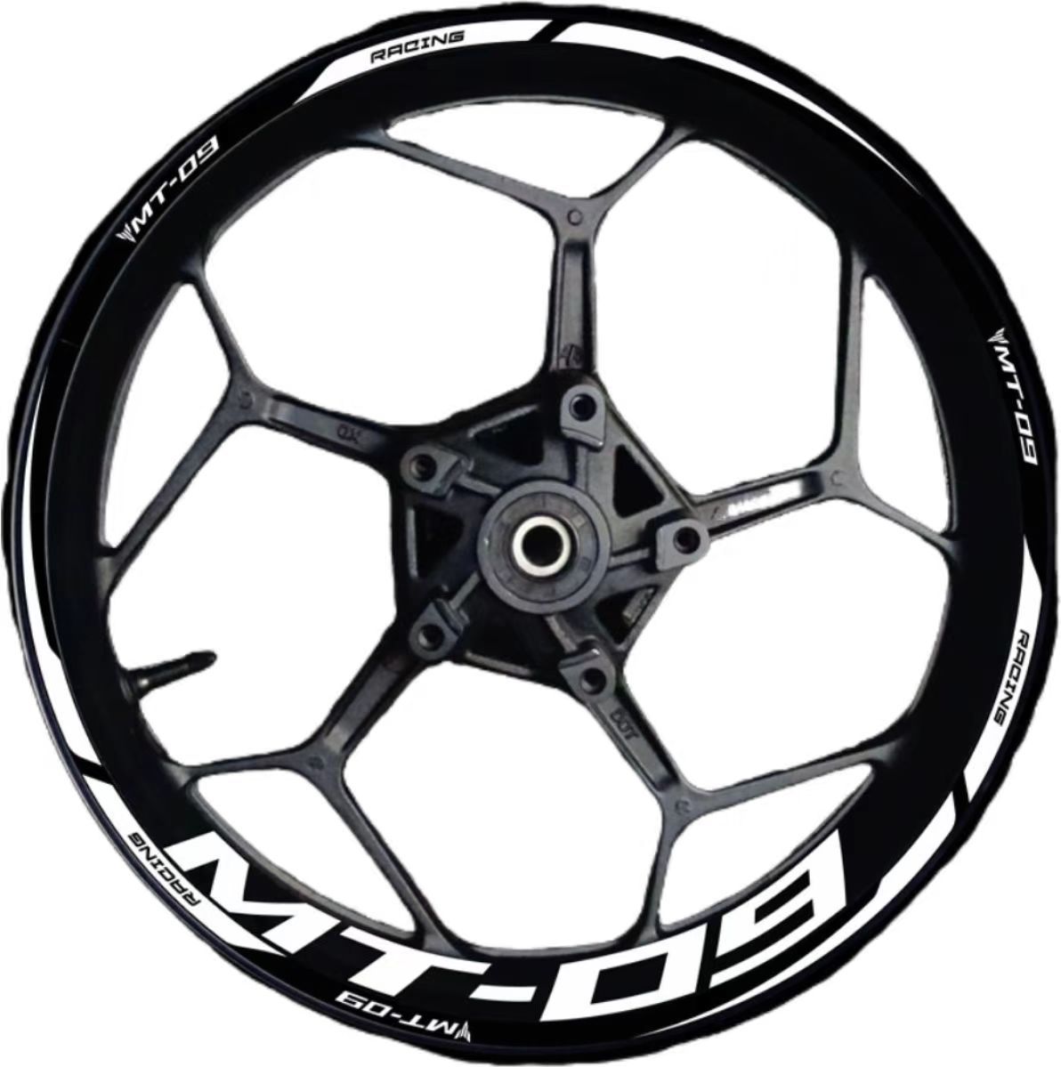 Tankcanvas For Yamaha motorcycle motorcycle MT-09 wheel rims rims waterproof reflective stickers decals-Tankcanvas