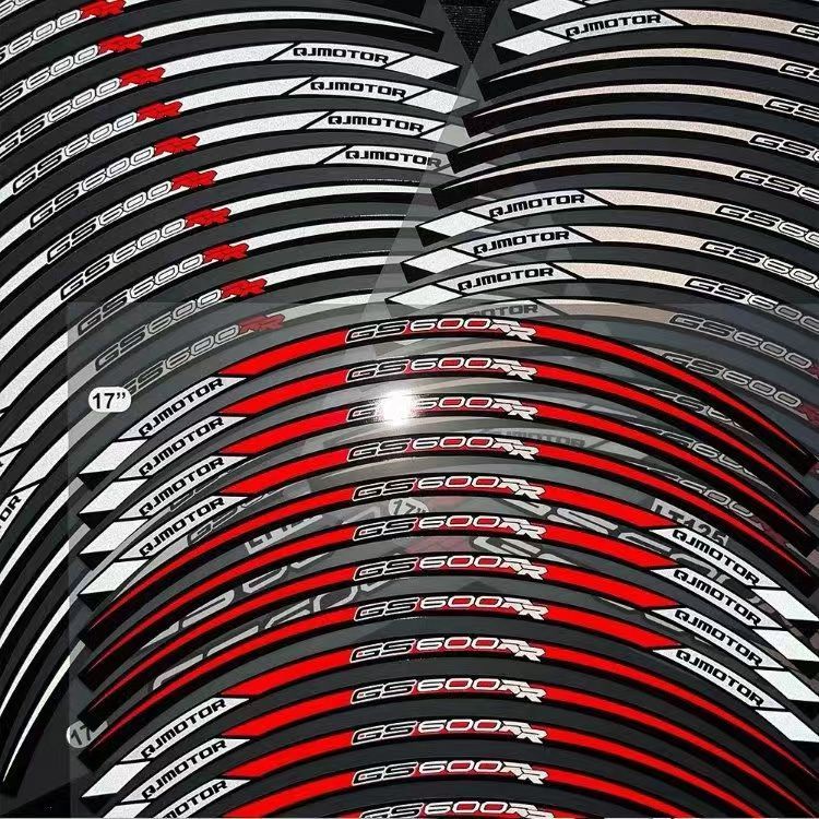 Tankcanvas For Yamaha motorcycle motorcycle MT-09 wheel rims rims waterproof reflective stickers decals-Tankcanvas