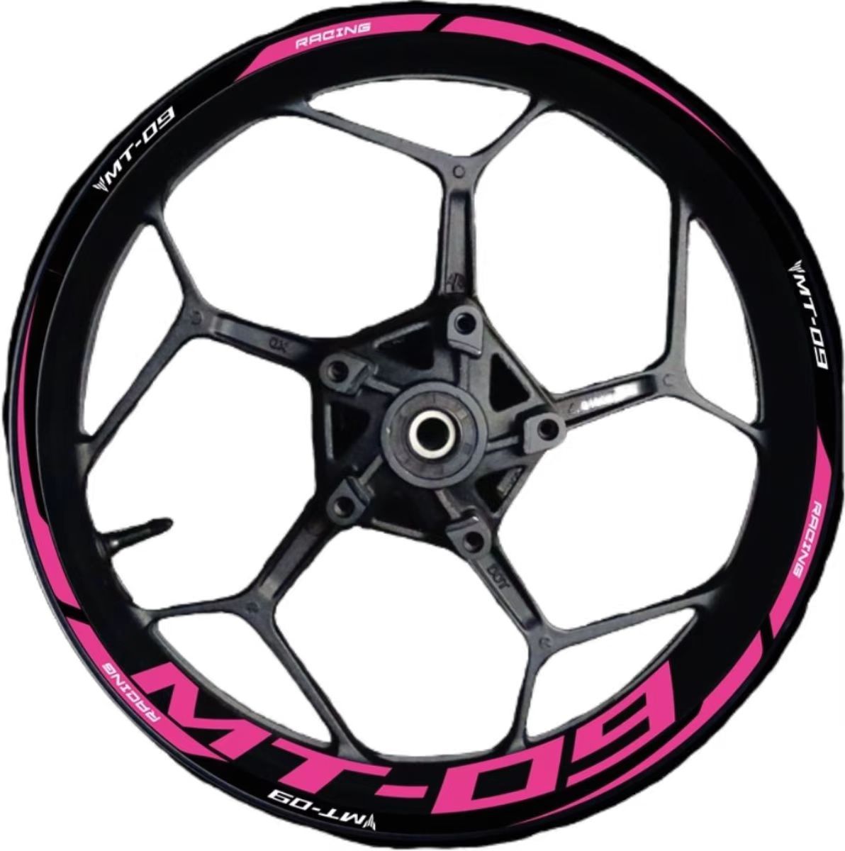 Tankcanvas For Yamaha motorcycle motorcycle MT-09 wheel rims rims waterproof reflective stickers decals-Tankcanvas