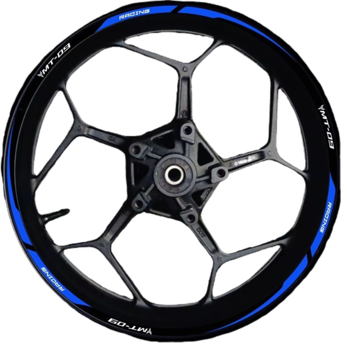 Tankcanvas For Yamaha motorcycle motorcycle MT-09 wheel rims rims waterproof reflective stickers decals-Tankcanvas