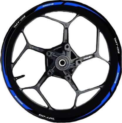 Tankcanvas   For Yamaha motorcycle motorcycle MT-09 wheel rims rims waterproof reflective stickers decals-Tankcanvas