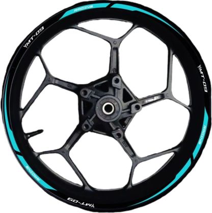 Tankcanvas   For Yamaha motorcycle motorcycle MT-09 wheel rims rims waterproof reflective stickers decals-Tankcanvas