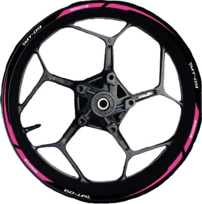 Tankcanvas   For Yamaha motorcycle motorcycle MT-09 wheel rims rims waterproof reflective stickers decals-Tankcanvas