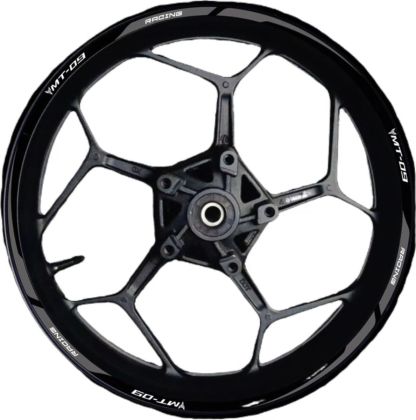 Tankcanvas   For Yamaha motorcycle motorcycle MT-09 wheel rims rims waterproof reflective stickers decals-Tankcanvas