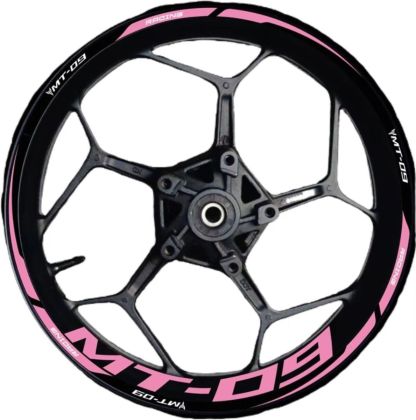 Tankcanvas   For Yamaha motorcycle motorcycle MT-09 wheel rims rims waterproof reflective stickers decals-Tankcanvas