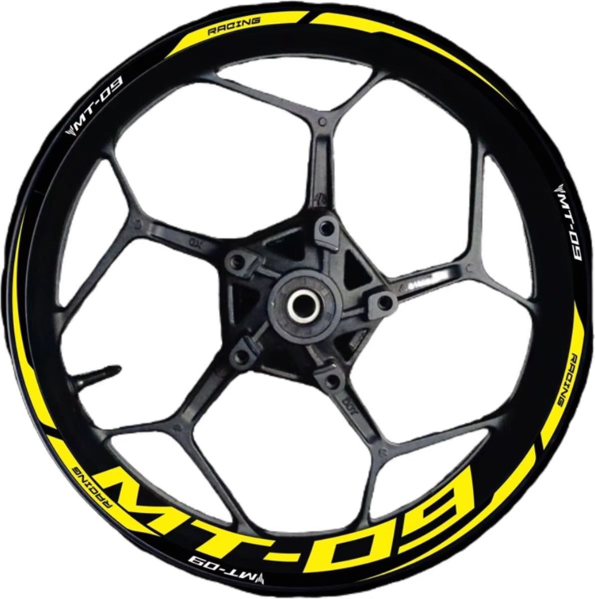 Tankcanvas For Yamaha motorcycle motorcycle MT-09 wheel rims rims waterproof reflective stickers decals-Tankcanvas
