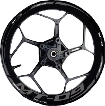 Tankcanvas   For Yamaha motorcycle motorcycle MT-09 wheel rims rims waterproof reflective stickers decals-Tankcanvas