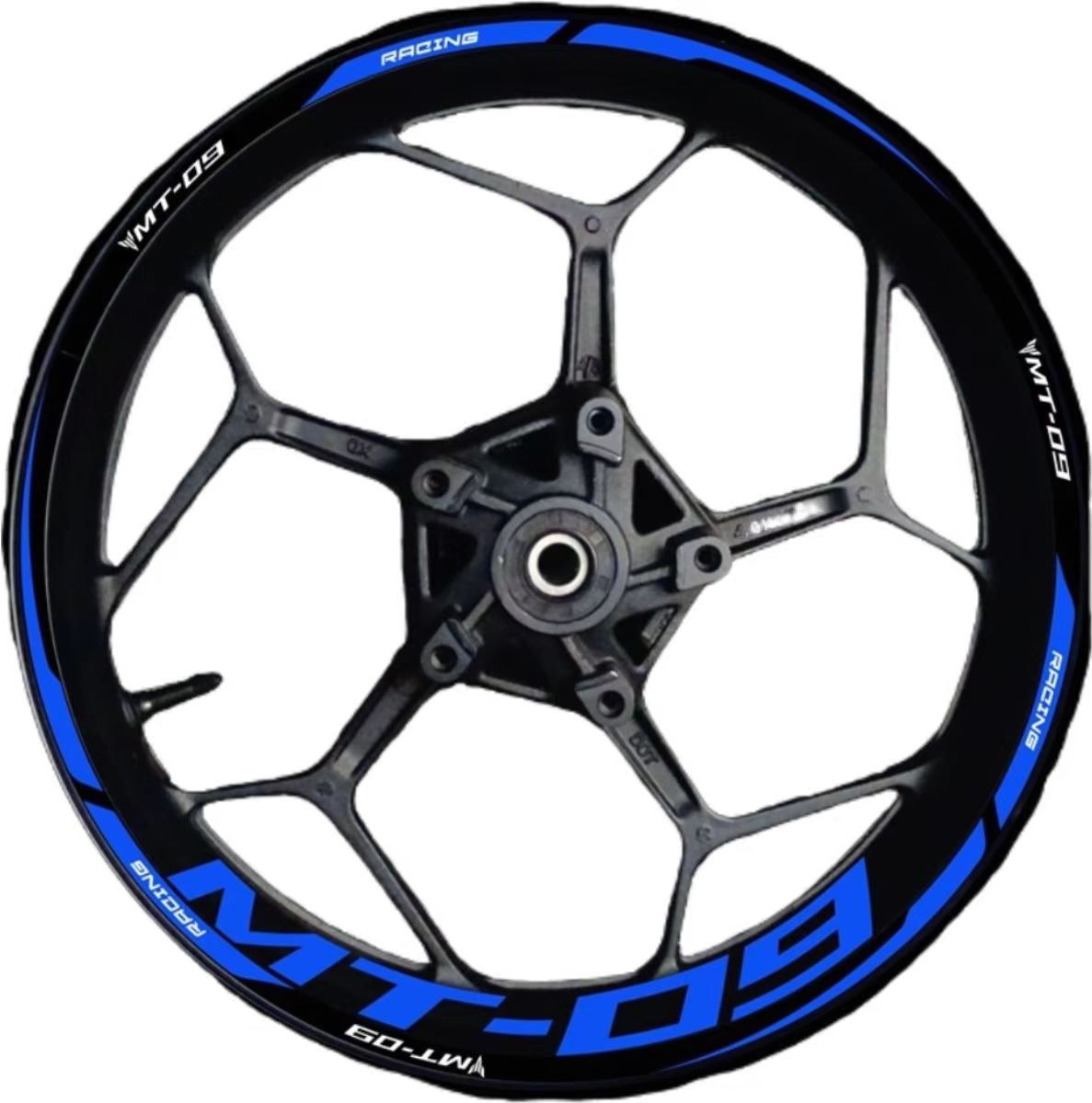 Tankcanvas For Yamaha motorcycle motorcycle MT-09 wheel rims rims waterproof reflective stickers decals-Tankcanvas