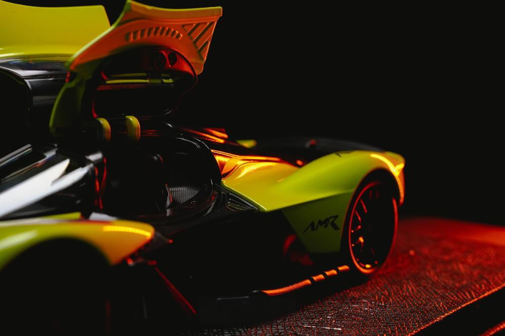 TANKCANVAS-Diecast Model Car For 1:32 Aston Martin Valkyrie Supercar Simulation Alloy Static Model