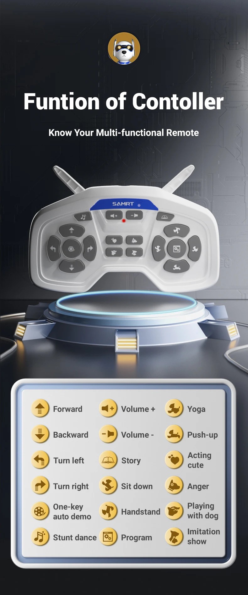 Intelligent Robot Dog Toys