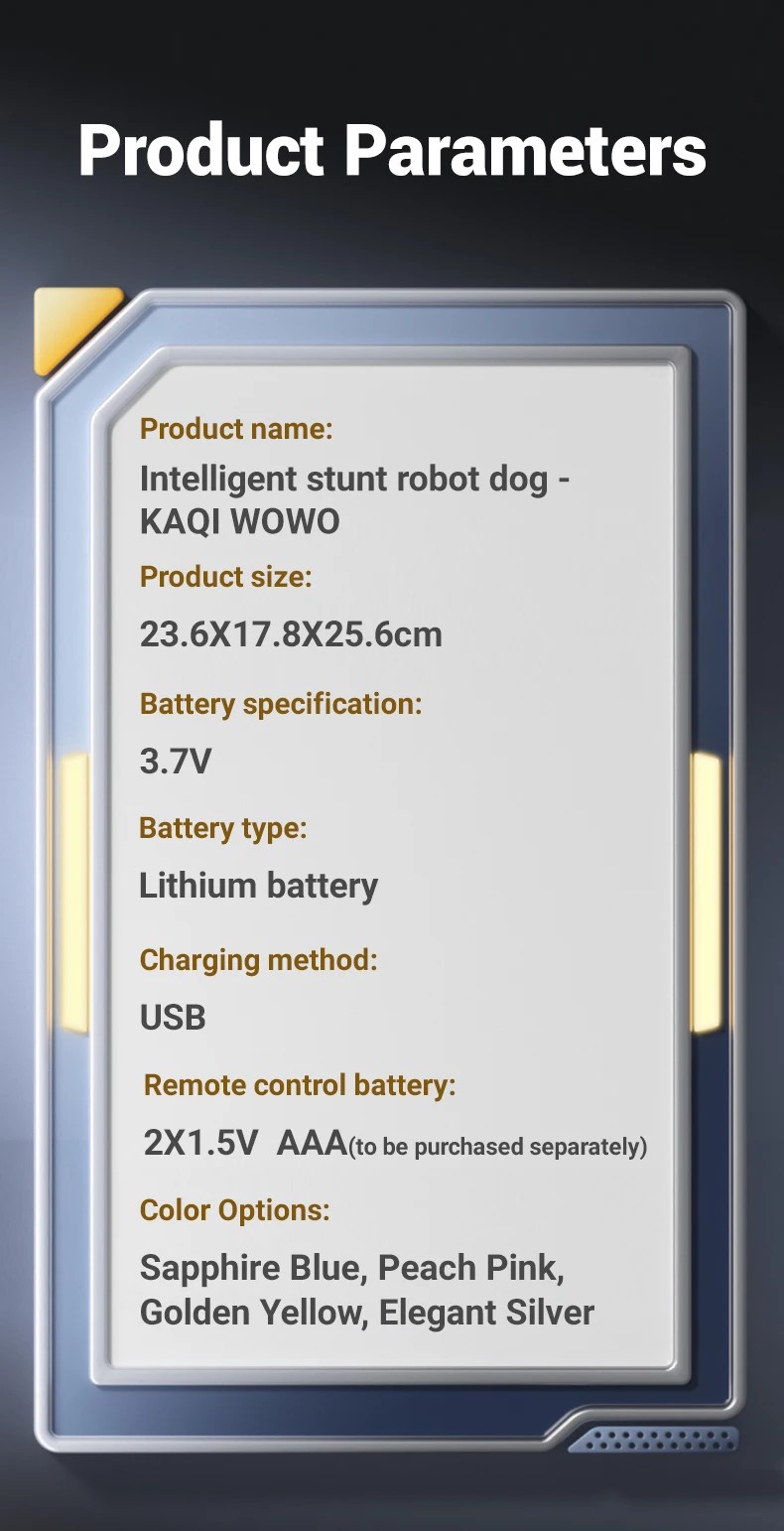 Intelligent Robot Dog Toys