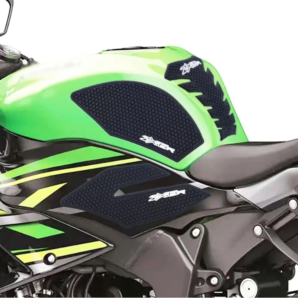 Tankcanvas-Motorcycle Tank pad Protector kit For Kawasaki Ninja ZX-6R Tank Grips-Tankcanvas