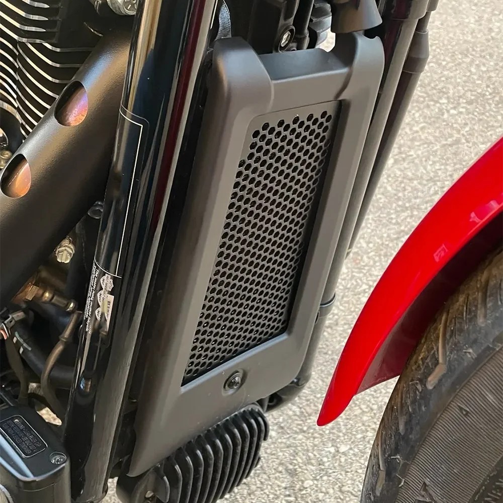 Tankcanvas Motorcycle Accessories Radiator Guard Protection Grille Cover For Harley Street Bob 114 FXBBS FXBB FXDRS Breakout 114-Tankcanvas