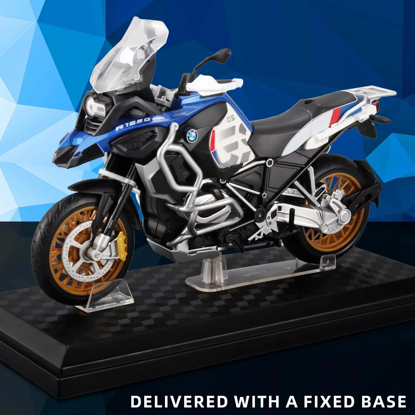 Tankcanvas 1:12 Scale For R1250 GS Alloy Die-cast Car Motorcycle Model, Toy Gift Giving, Die-cast Static Motorcycle Model-Tankcanvas