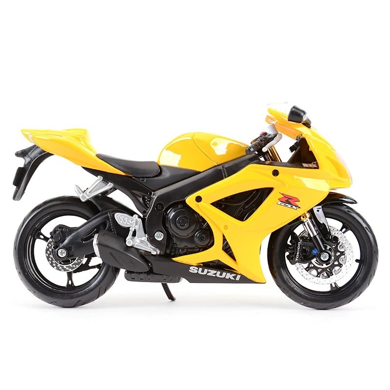 Tankcanvas 1:12 For Suzuki GSX-R600 Motorcycle Die-cast Model Motorcycle Lovers Collectibles Boys Gifts kids toy-Tankcanvas