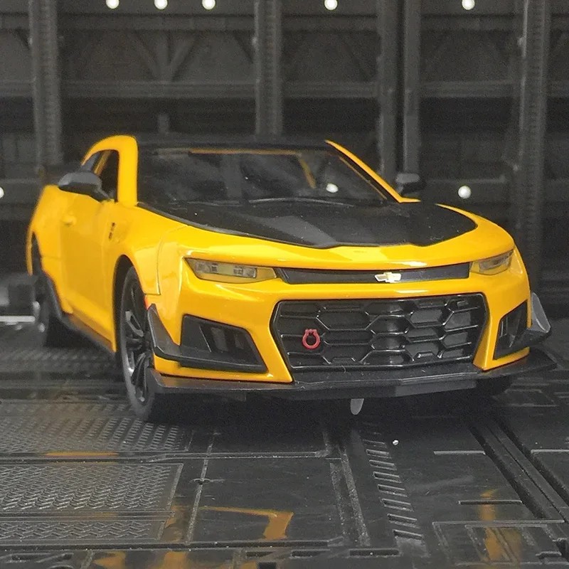 TANKCANVAS-Diecast Model Car For 1:24 Chevrolet Camaro Simulation Alloy Static Model