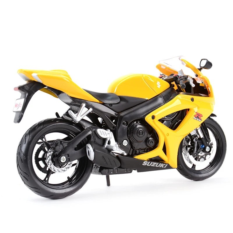 Tankcanvas 1:12 For Suzuki GSX-R600 Motorcycle Die-cast Model Motorcycle Lovers Collectibles Boys Gifts kids toy-Tankcanvas