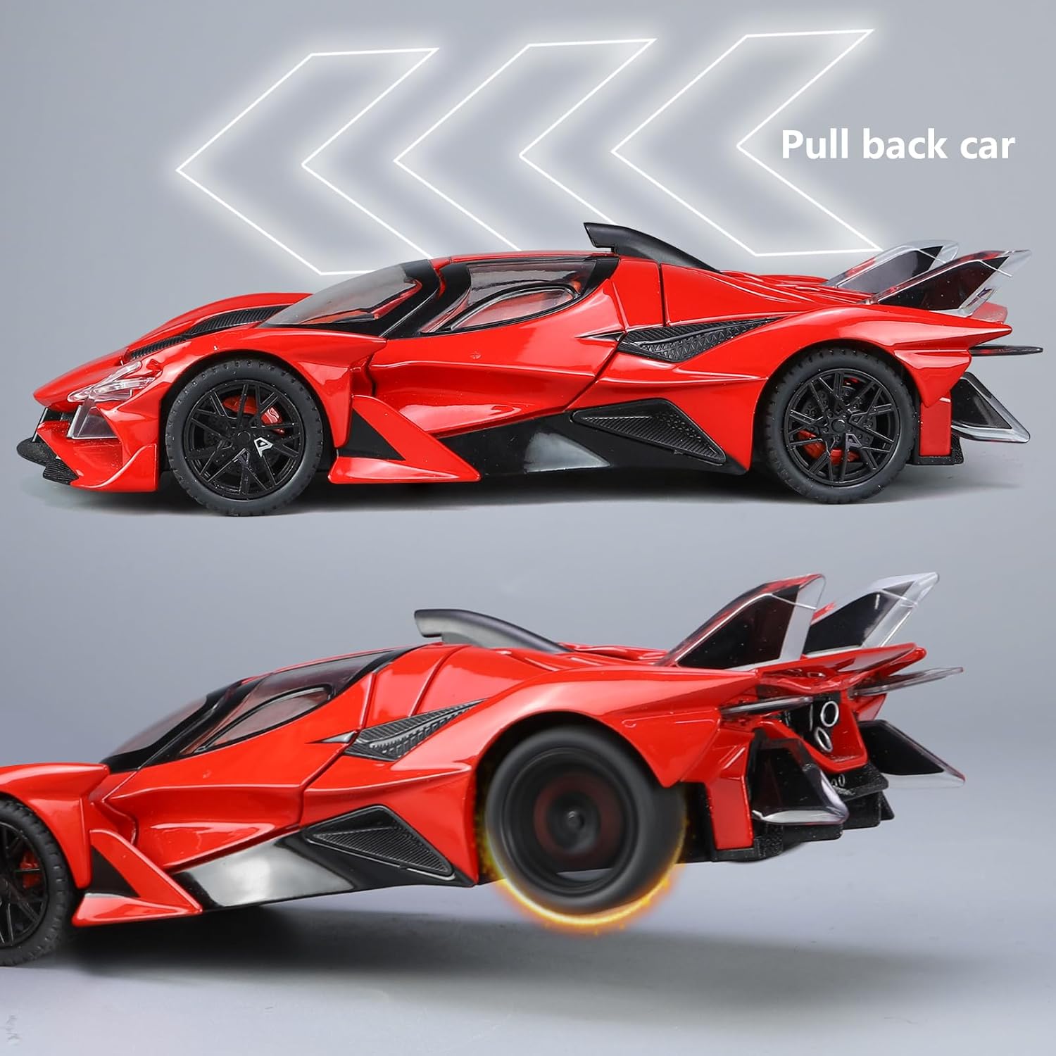 TANKCANVAS-Diecast Model Car 1:24 For Apollo Project EVO Simulation Alloy Static Model-Tankcanvas