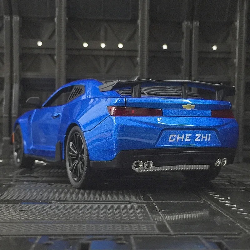 TANKCANVAS-Diecast Model Car For 1:24 Chevrolet Camaro Simulation Alloy Static Model