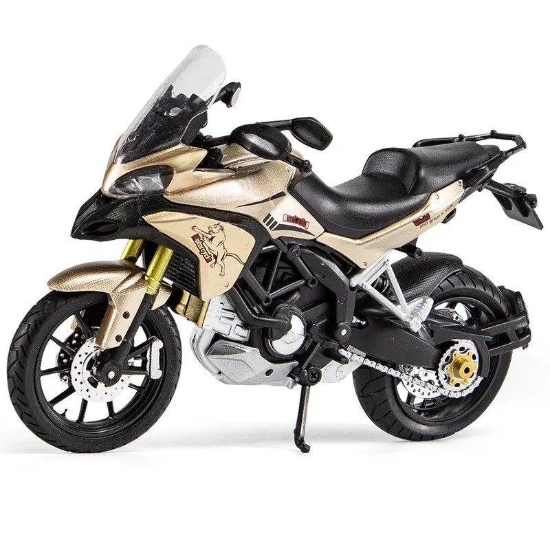 Tankcanvas 1:12 For Ducati MTS Enduro Die Cast Motorcycle Model Toy Vehicle Collection Autobike Shork-Absorber Off Road Autocycle Toys Car-Tankcanvas