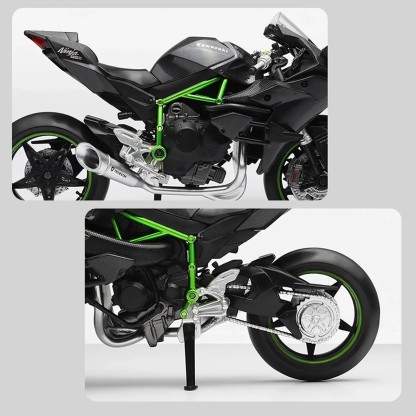 Tankcanvas 1:12 Scale For Kawasaki Motorcycle Die-cast Model Motorcycle Lovers Collectibles Boys Gifts kids toy-Tankcanvas
