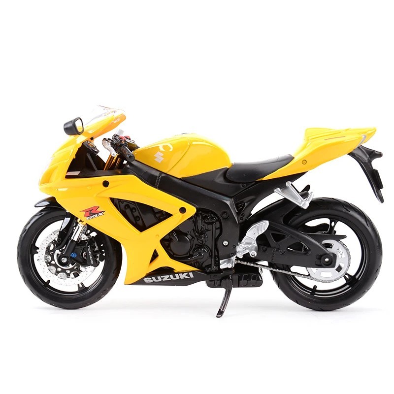 Tankcanvas 1:12 For Suzuki GSX-R600 Motorcycle Die-cast Model Motorcycle Lovers Collectibles Boys Gifts kids toy-Tankcanvas