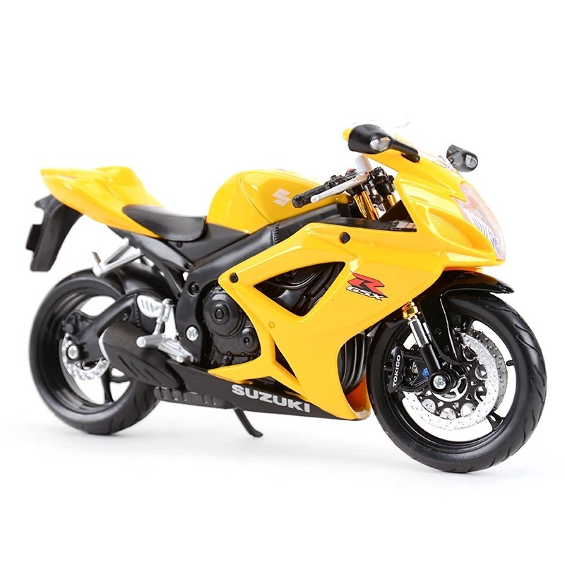 Tankcanvas 1:12 For Suzuki GSX-R600 Motorcycle Die-cast Model Motorcycle Lovers Collectibles Boys Gifts kids toy-Tankcanvas