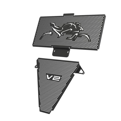 Tankcanvas Motorcycle CNC Radiator Guard Protector Grill Cover Grille Fuel Tank Protection For Ducati Streetfighter V2 2022-2025-Tankcanvas