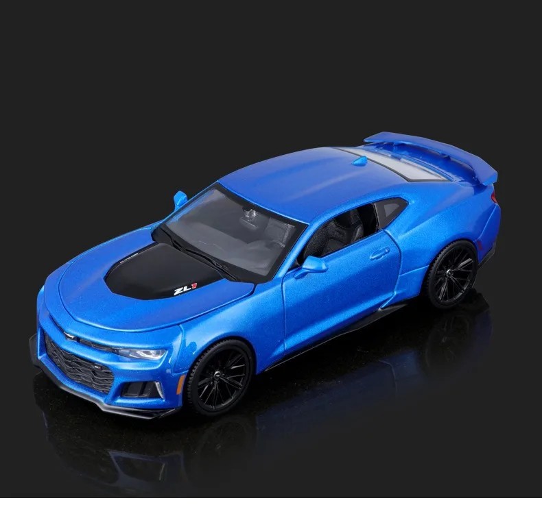 TANKCANVAS-Diecast Model Car For 1:24 Chevrolet Camaro ZL1 Simulation Alloy Static Model
