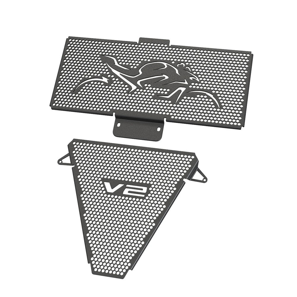 Tankcanvas Motorcycle CNC Radiator Guard Protector Grill Cover Grille Fuel Tank Protection For Ducati Streetfighter V2 2022-2025-Tankcanvas