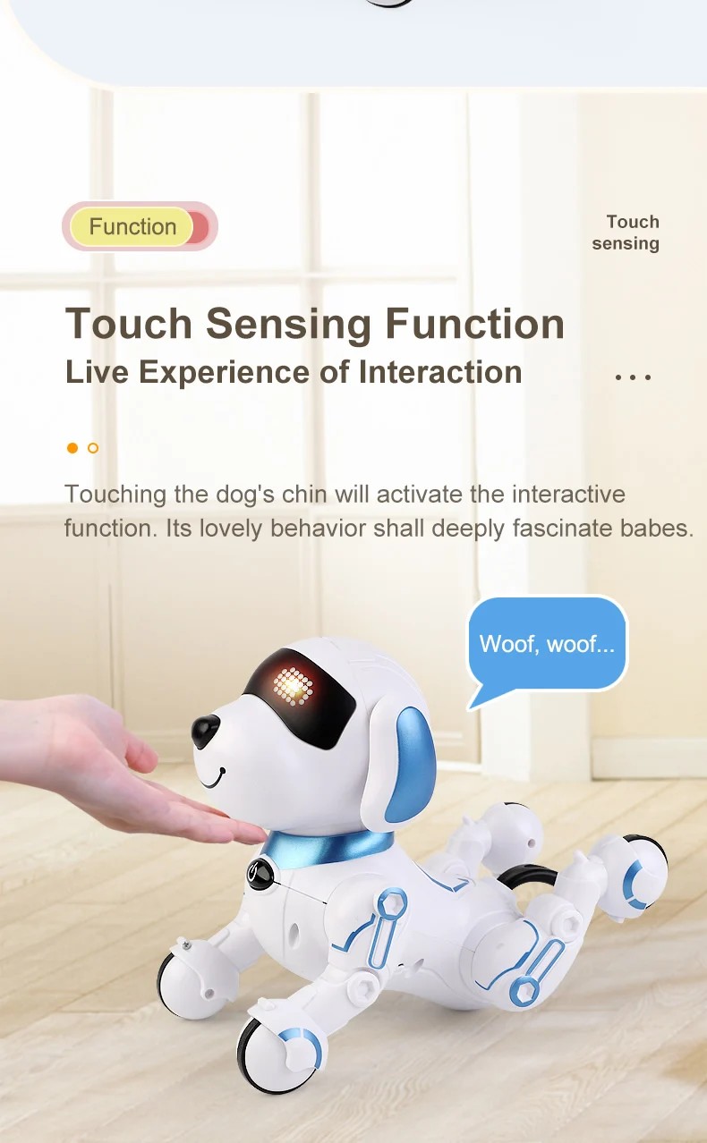 Intelligent robot dog toys