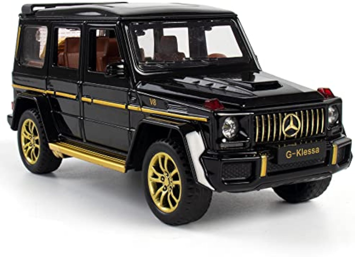 TANKCANVAS-Diecast Model Car For 1:24 Mercedes-Benz Big G Simulation Alloy Static Model