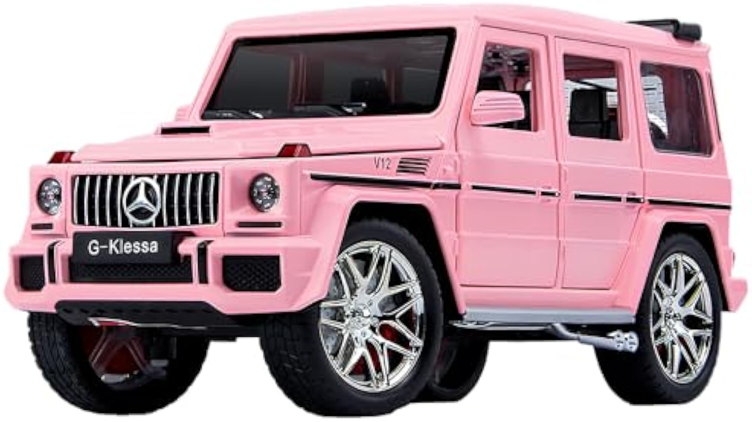 TANKCANVAS-Diecast Model Car For 1:24 Mercedes-Benz Big G Simulation Alloy Static Model