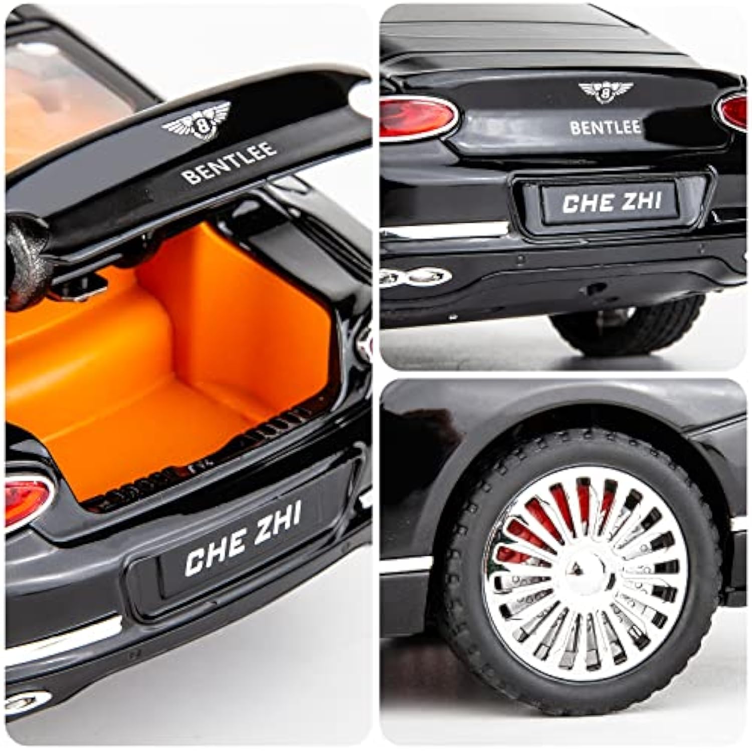 TANKCANVAS-Die-casting model car 1:24 Bentley Continental GT simulation alloy static model