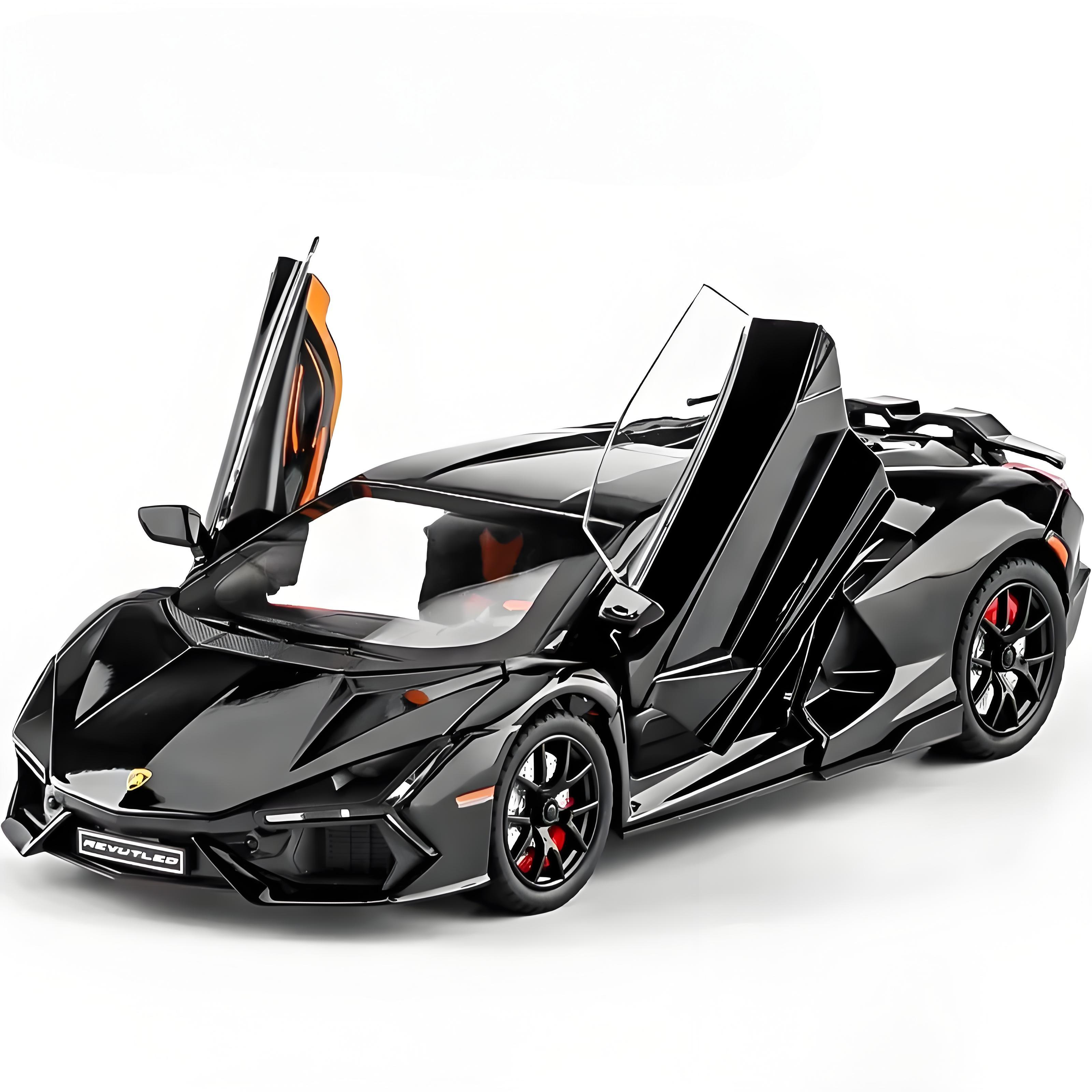 TANKCANVAS-Diecast Model Car 1:24 For Lamborghini Revuelto Electroplate Simulation Alloy Static Model-Tankcanvas