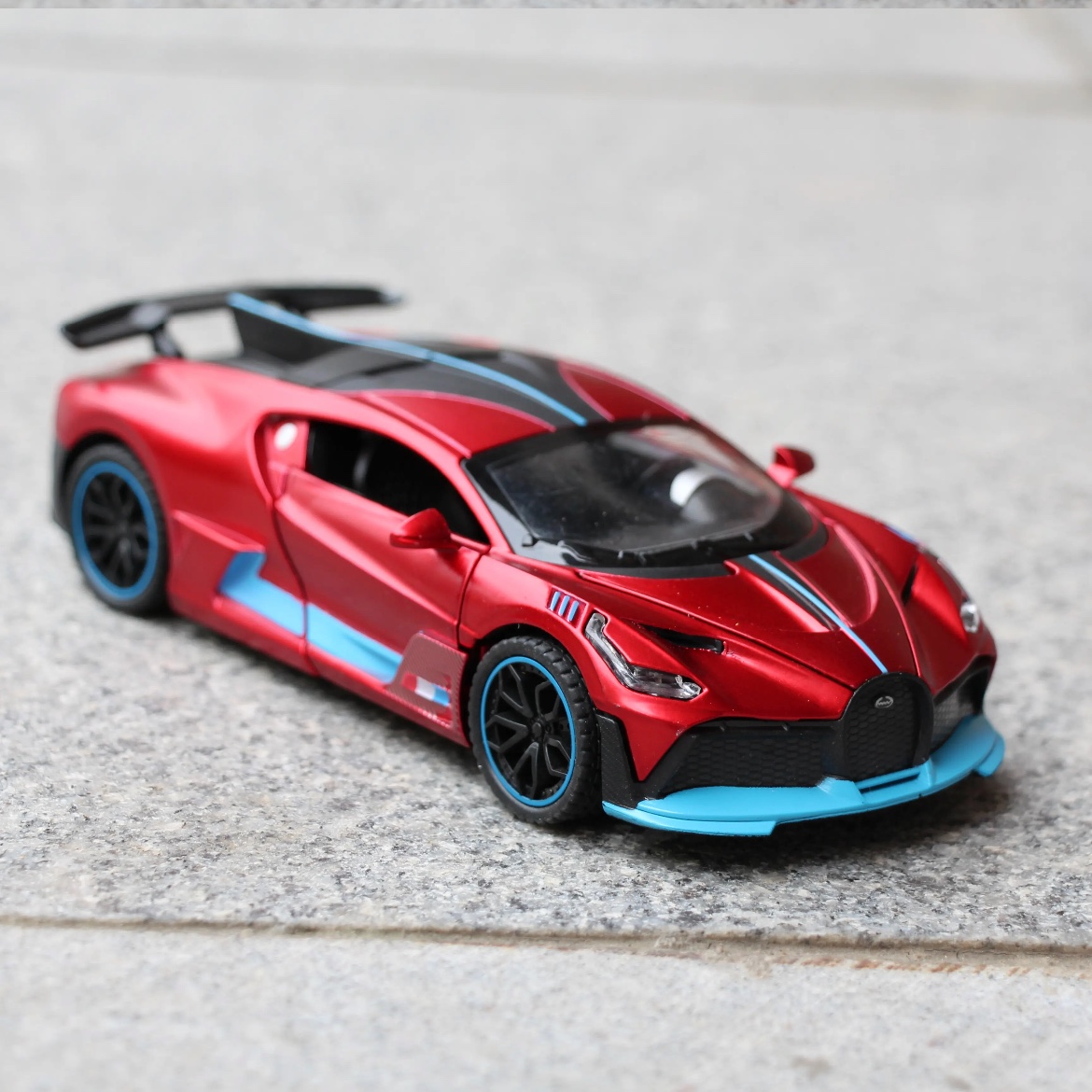 TANKCANVAS-Die-casting car model 1:24 for Bugatti Veyron Simulation Alloy Static Model