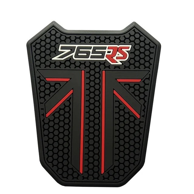 Tankcavas Motorcycle Tank Pad Protector Kit Fit For Triumph Street Triple Daytona 765 R RS 2023-2025 Anti-Slip Side Knee Fuel Tank Grip Traction Stickers-Tankcanvas